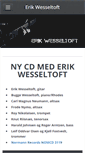 Mobile Screenshot of erikwesseltoft.com